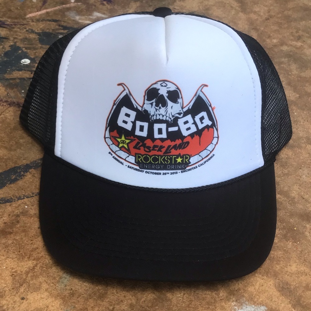 Legendary pro skateboarder Bucky Lasek Halloween party skate jam Hat